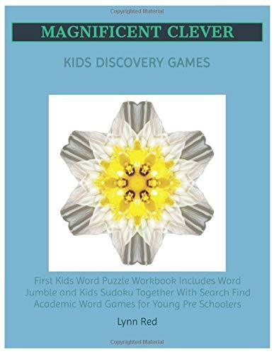 Magnificent Clever Kids Discovery Games: First Kids Word Puzzle Workbook Includes Word Jumble