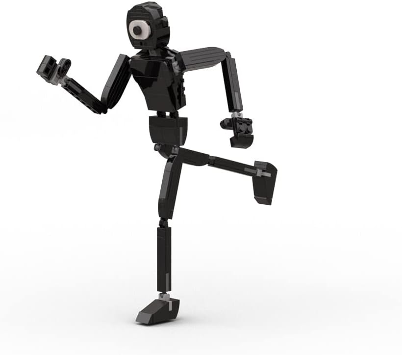 Door Seek Building Blocks Set, Horror Game Monster Model Collectible Figure, Creative Toy Gift for Game Fans, Boys and Girls 6+ Years Old (186 Pieces)