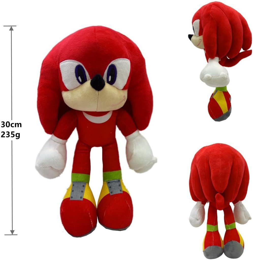 5PC Hedgehog Plush Supersonic Toy 11 Inches (About 30cm), Suitable for Boys and Girls Cartoon Characters Plush Children's Gifts.