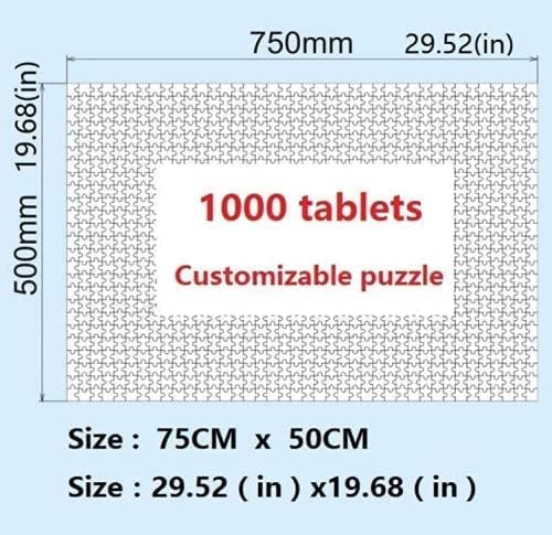 1000 Piece Puzzle Wooden Adult Retro Train Children Gift Adult Children Game Train Puzzle Educational Toy Decoration