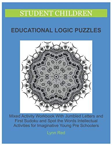 Student Children Educational Logic Puzzles: Mixed Activity Workbook With Jumbled Letters
