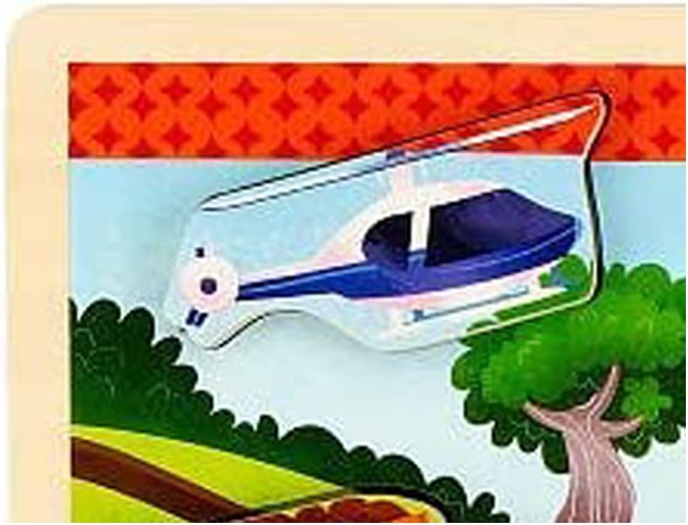 Imaginarium Chunky 8 Piece Puzzle ~ Vehicles Themed Puzzle