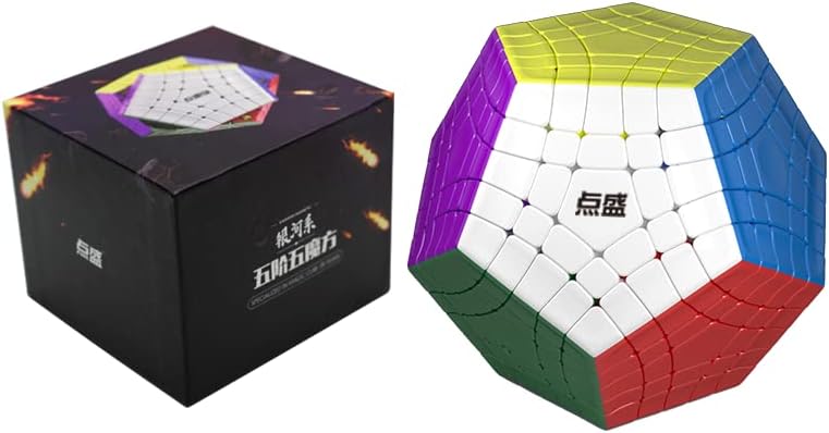 DianSheng Galaxy Gigaminx M stickerless Speed Cube Magnetic gigaminx Puzzle