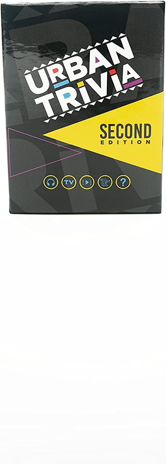 2nd Edition - Black Trivia Card Game for Game Night. New Cards On Black Culture, Classic Movies and TV! Tons of Sing-alongs and Nostalgia. Great for Adult Game Night and Families.