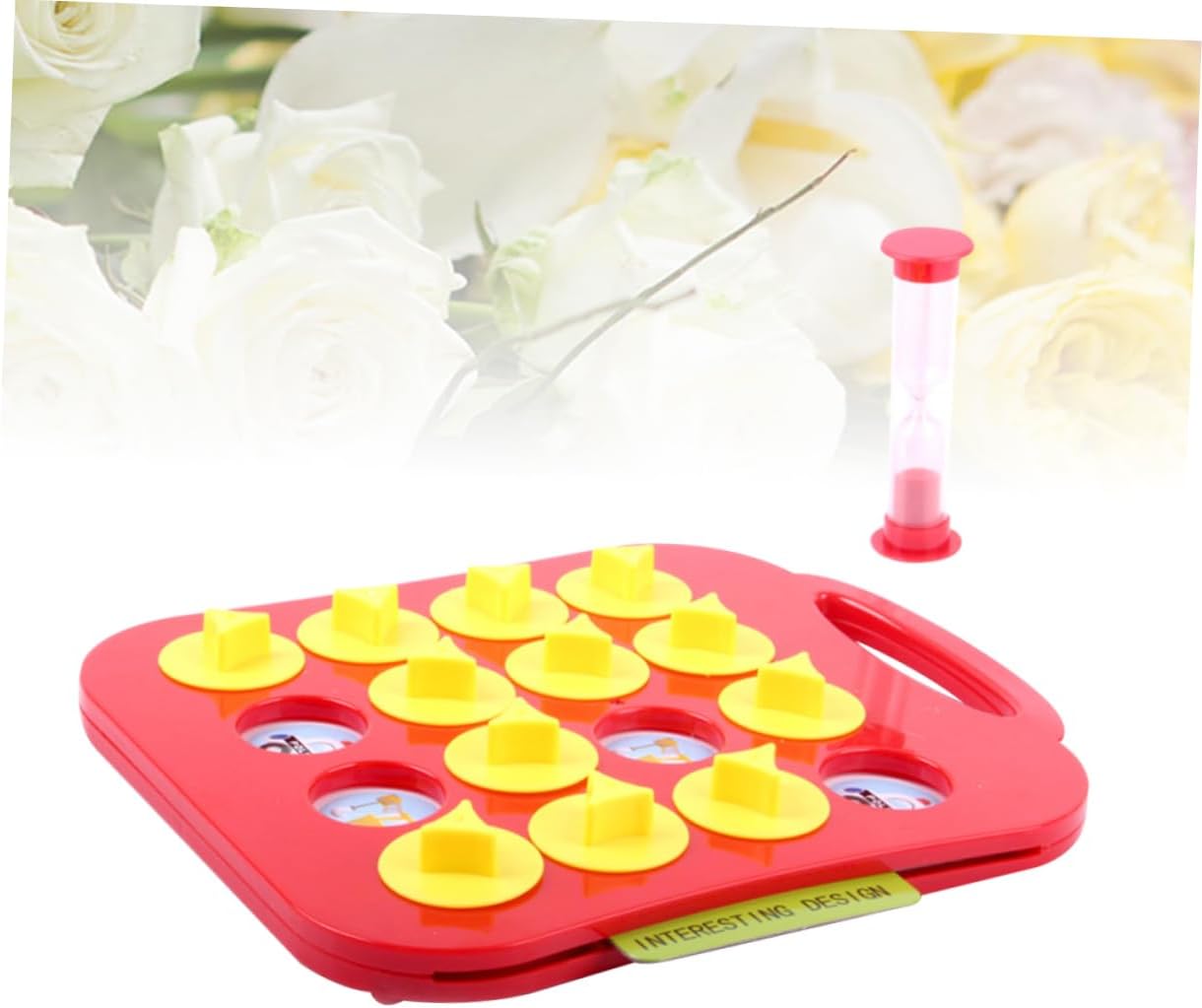 1pc Kids Educational Toys Desktop Toys Kidcraft Playset Memory Chess Logic Thinking Toy Memory Training Toy Puzzle Child Board Game Red Educational Toys