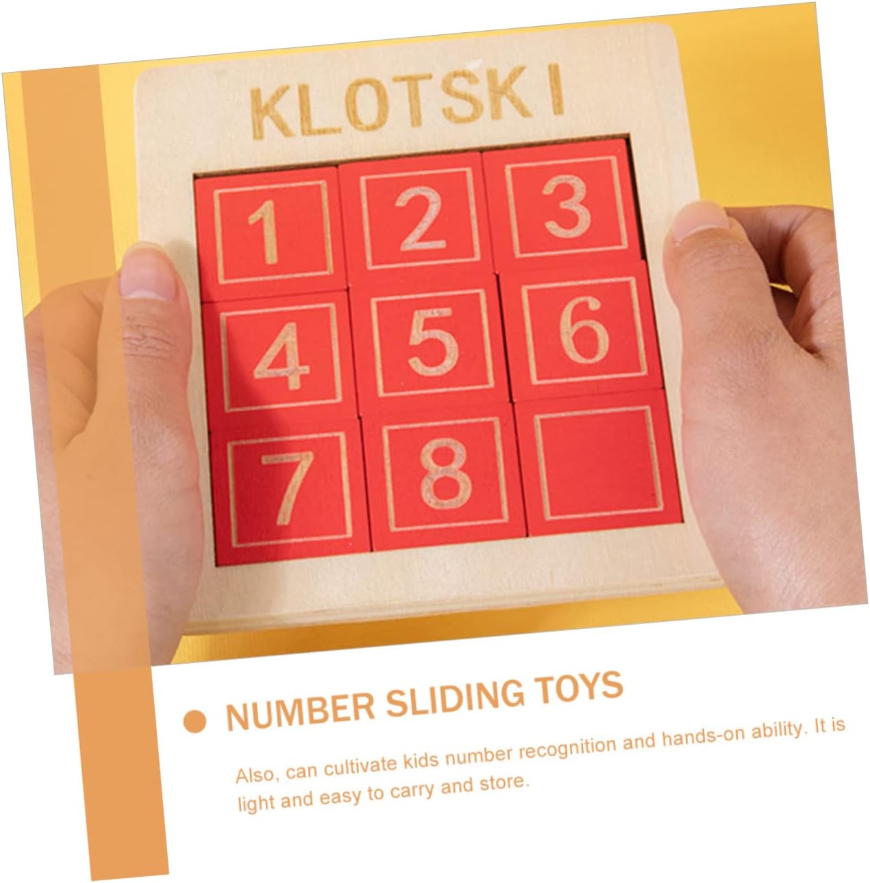 6 Pcs Digital Road Brain Teaser Puzzles for Kids Wooden Puzzles for Kids Plastic Playes Brain Teasers Number Klotski Number Puzzle Klotski Puzzle Toy Plastic Math Toy Tool