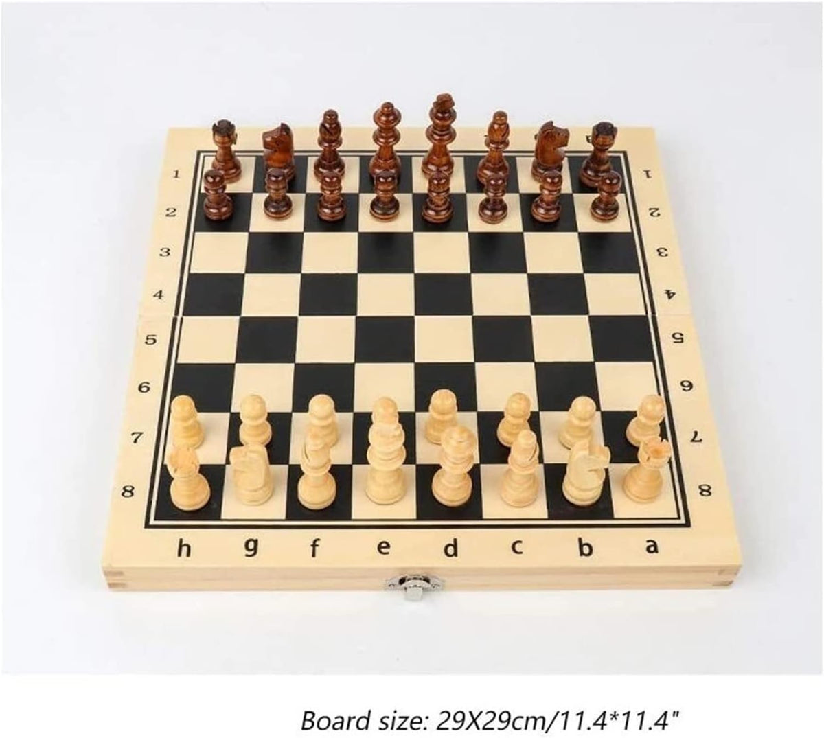 Chess Game Set Chess Set Chess Board Set 11.4in Chess Magnetic Chess Solid Wood Set,Classic Chess Game Folding Wood Chess Set Board Chess Board Game Chess Game
