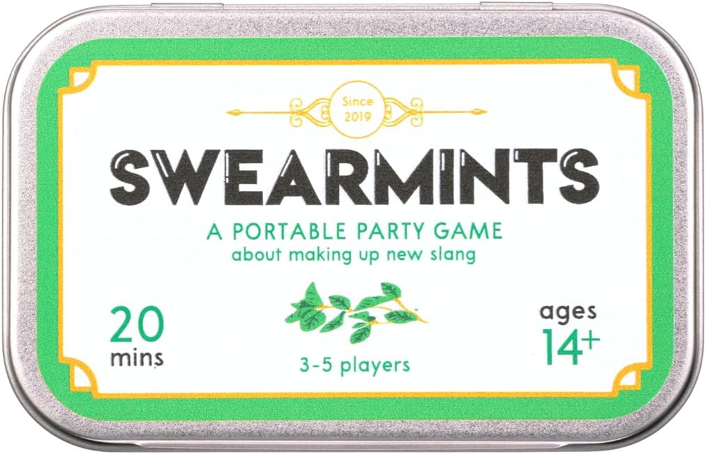 Swearmints | The Portable Party Game That Fits in Your Pocket | Unique Gift Idea