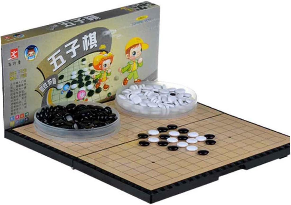 2 Pcs Kids Checkers Magnetic Checkers Game Set Birthday Gift Kids Gobang Game Magnetic Go Board Folding Reversi Game Magnetic Go Game Set Folding Board Game Backgammon Checkerboard
