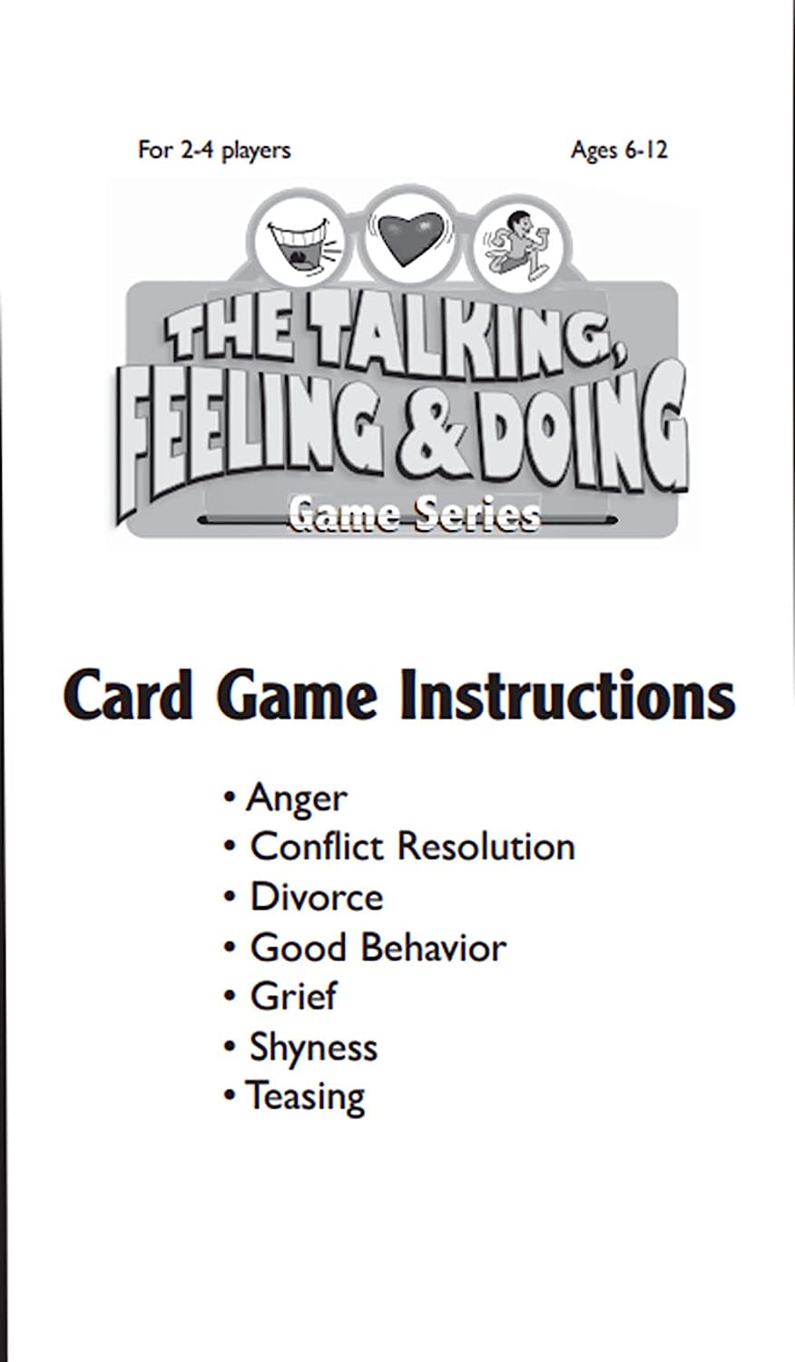 The Talking, Feeling, & Doing Shyness Card Game