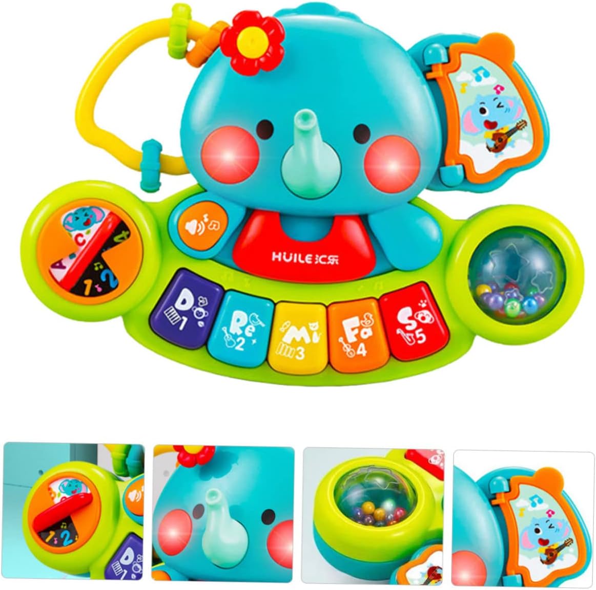 1pc Piano Keyboard Toy Kids Educational Toys Kids Keyboard Baby Piano Musical Keyboard Toy Electronic Keyboard for Kids Electric Piano Toy Electric Organ Toy Electric Music Toy Abs