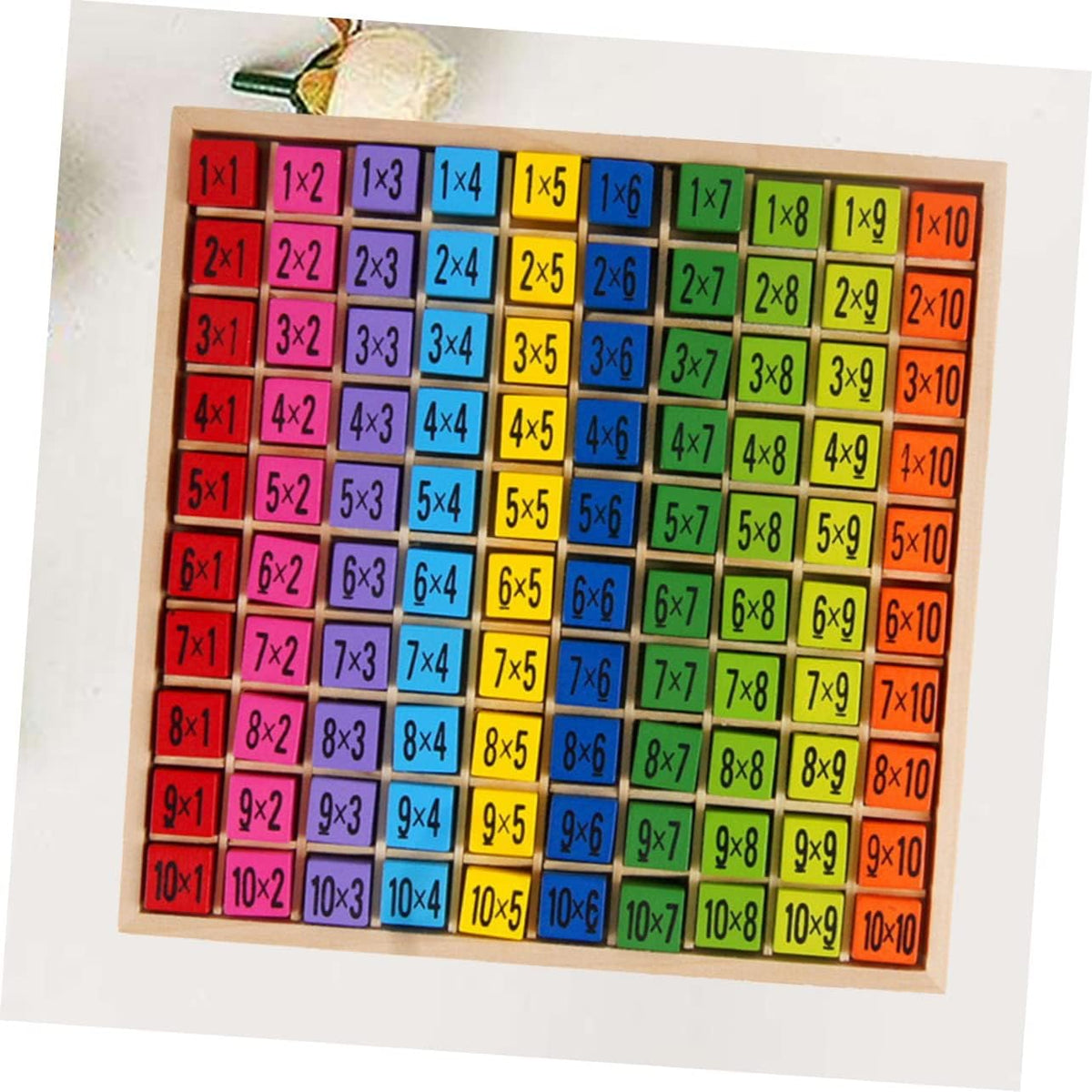 2 Set Kids Educational Toys Wooden Toys Kids Wooden Toys Wooden Sudoku Board Sudoku Board for Kids Wooden Sudoku Puzzle Multiplication Table Bamboo Child Number Toy for Kids