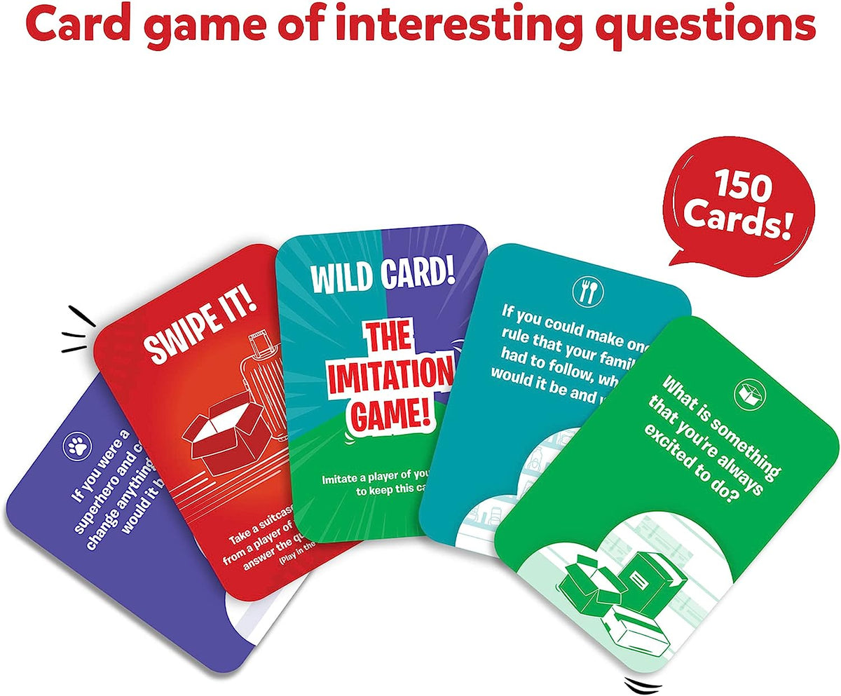 Card Game - Train of Thought, Family Connection & Conversation Starters, Gifts for Ages 6 and Up