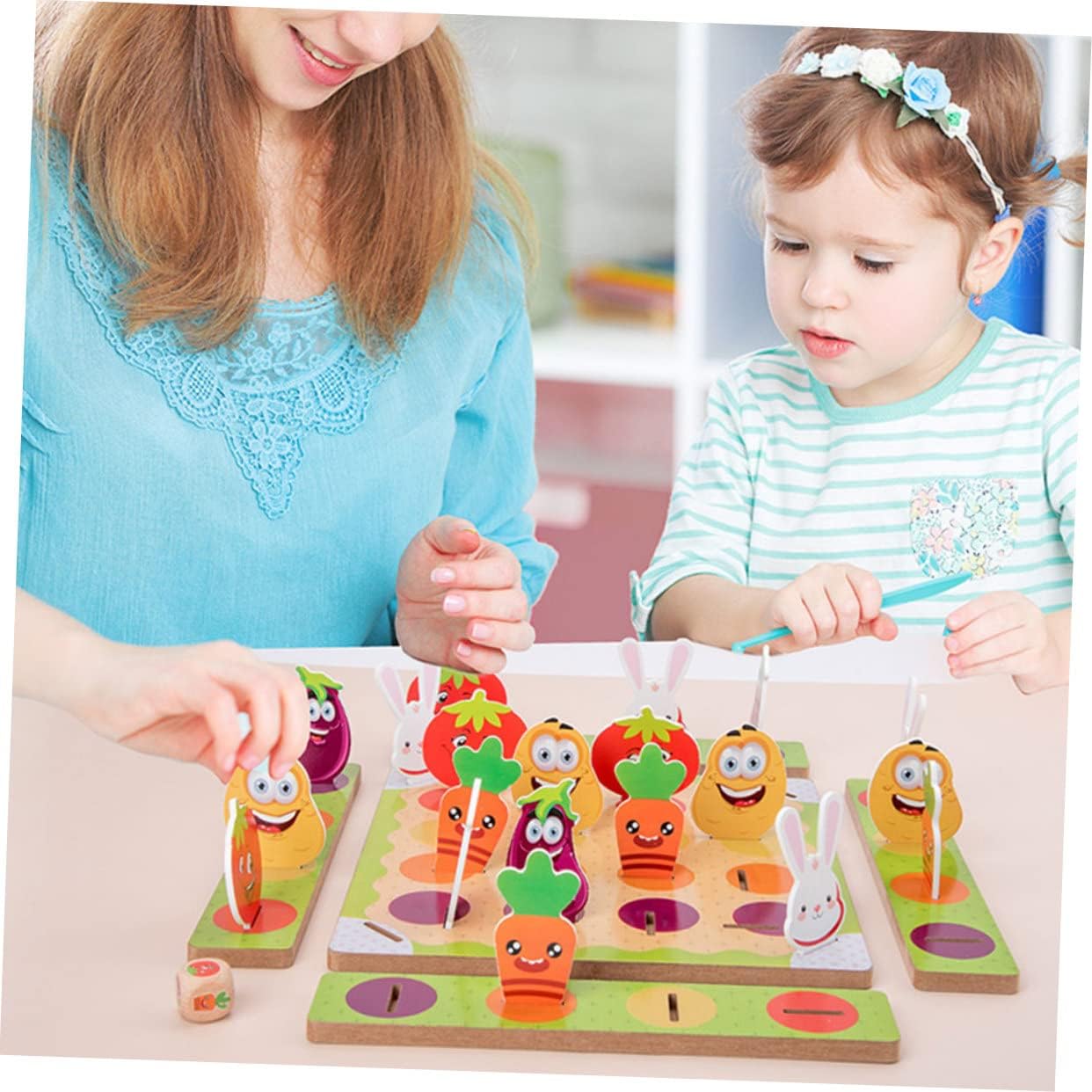 Wooden Puzzles 1 Set Ludo Wooden Desktop Puzzle Logical Game Party Game Prop Chess Training Props Wood Parent- Aldult Checkers Puzzle Board Game Sports Learning Games
