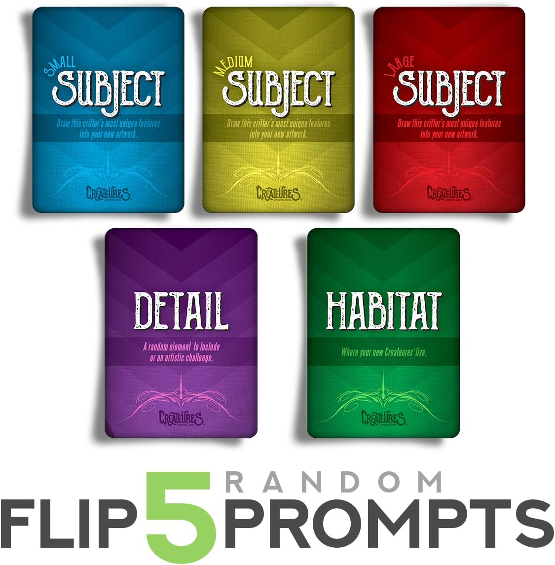 Mythical Creatures Drawing Game for Kids Mashup Animal Art Ideas. 150 Prompt Cards. Creative Teens + Family Fun Night All Imaginations.