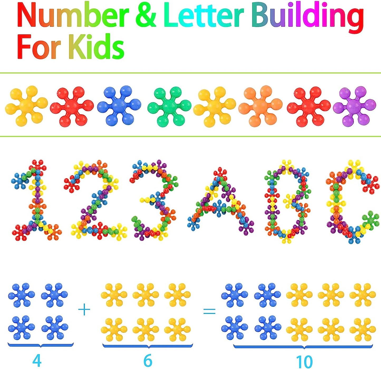 STEM Toys, 400 Pieces Building Blocks Toys for Kids, Educational Toys Sets, Puzzles Toy, Creativity Classroom Activities Toys, Interlocking Gear Learning Toys for Children Boys Girls Aged 3+