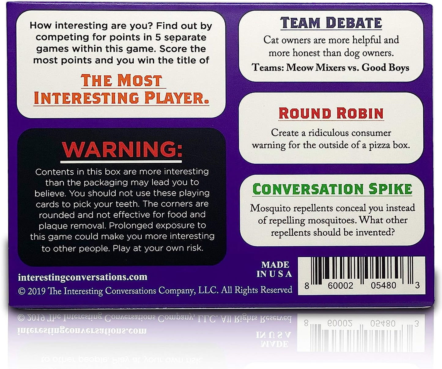 Laugh-Out-Loud Fun: The Very Interesting Game for Adults & Teens