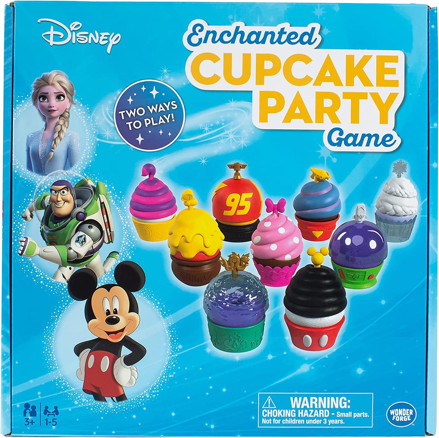 Enchanted Cupcake Party Game for Girls & Boys Age 3 & Up - A Fun & Fast Matching Game You Can Play Over & Over