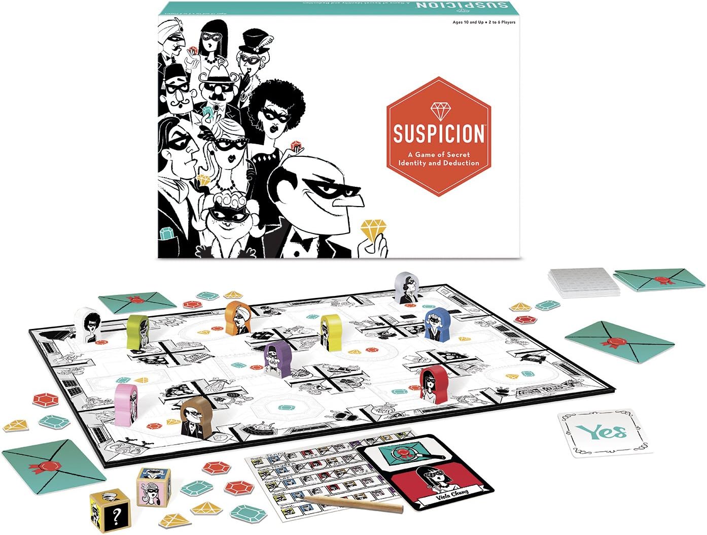 Suspicion Family Board Game