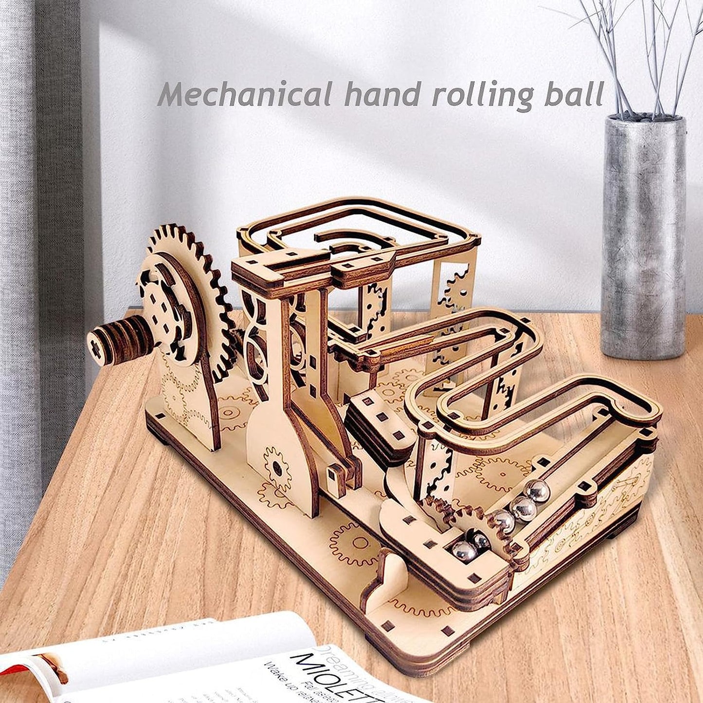 3D Puzzles Toy for Adult - Mechanical Sling Model Kit - Brain Teaser Games Stunning Gifts for Adults and Teens(Manual Operation)
