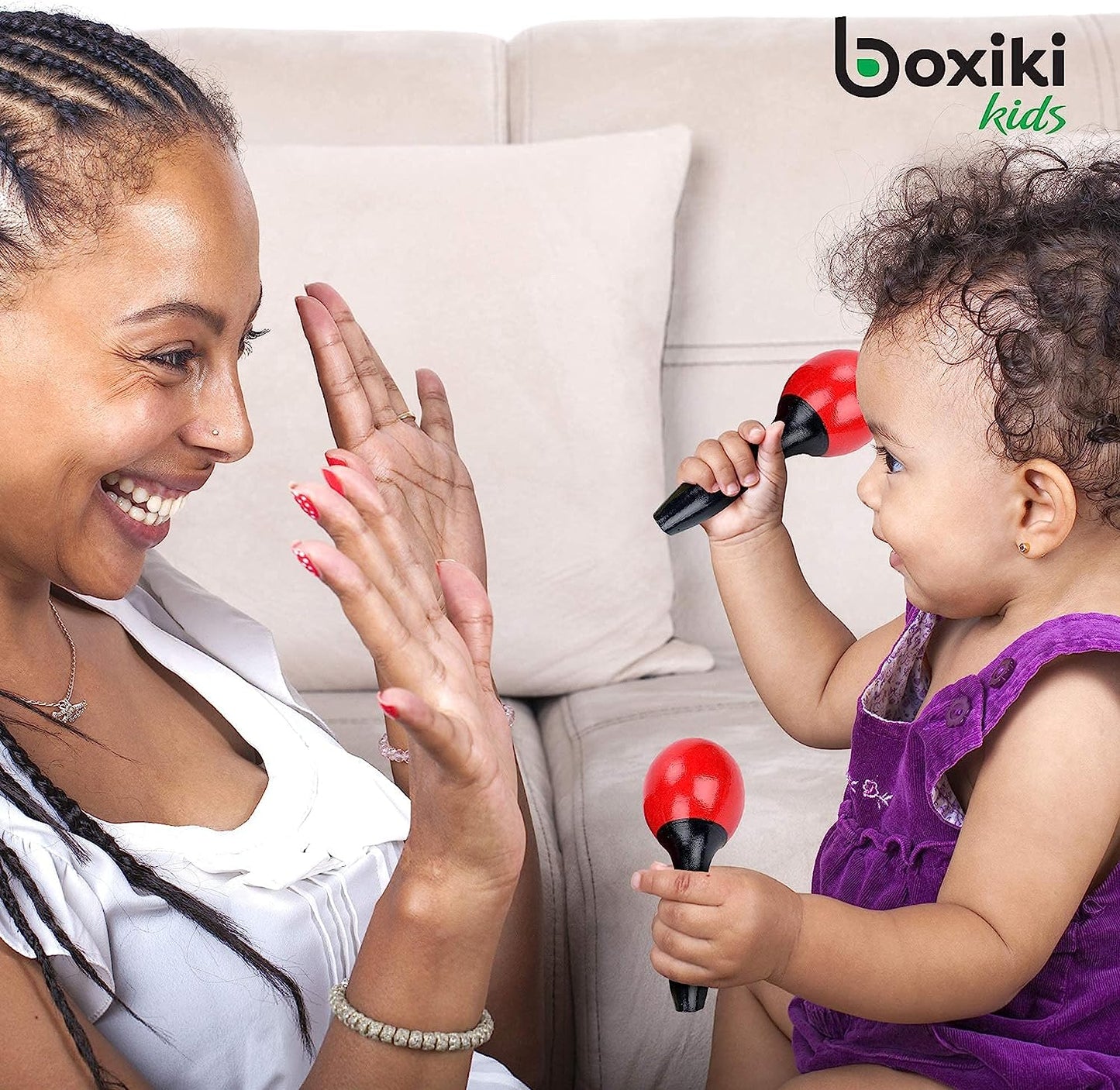 Musical Instruments Set of 16 PCS - Toddler Educational & Musical Percussion for Kids - with Tambourine, Maracas & Castanets & More to Fine Motor Skills - 3+ Years Olds