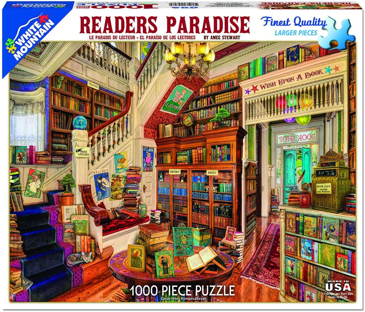 Puzzles Readers Paradise - 1000 Piece Jigsaw Puzzle