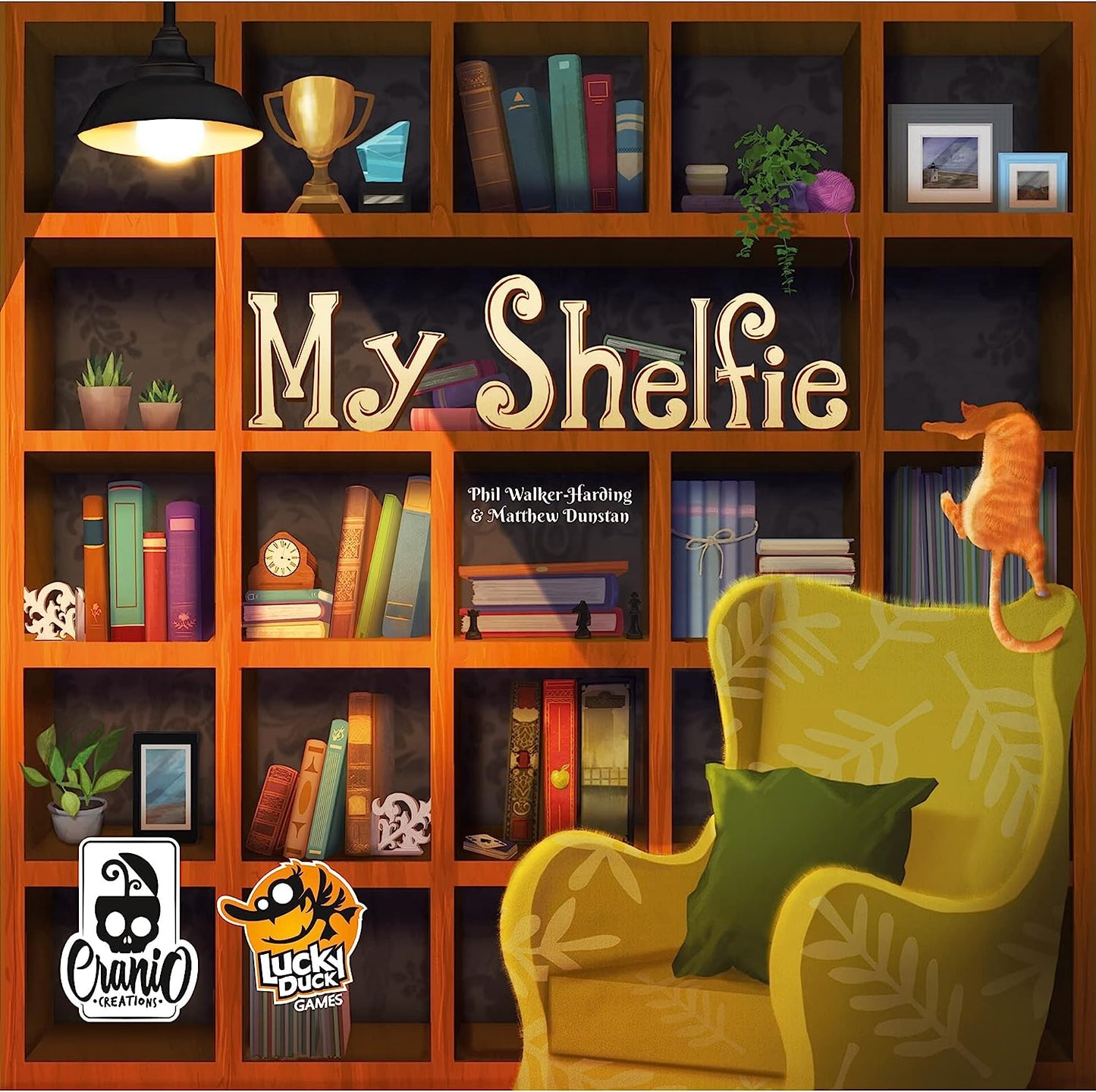 My Shelfie Board Game | Set Collection Strategy Game | Pattern Building Game | Fun Family Game for Kids and Adults | Ages 8+ | 2-4 Players | Average Playtime 30 Minutes | Made by