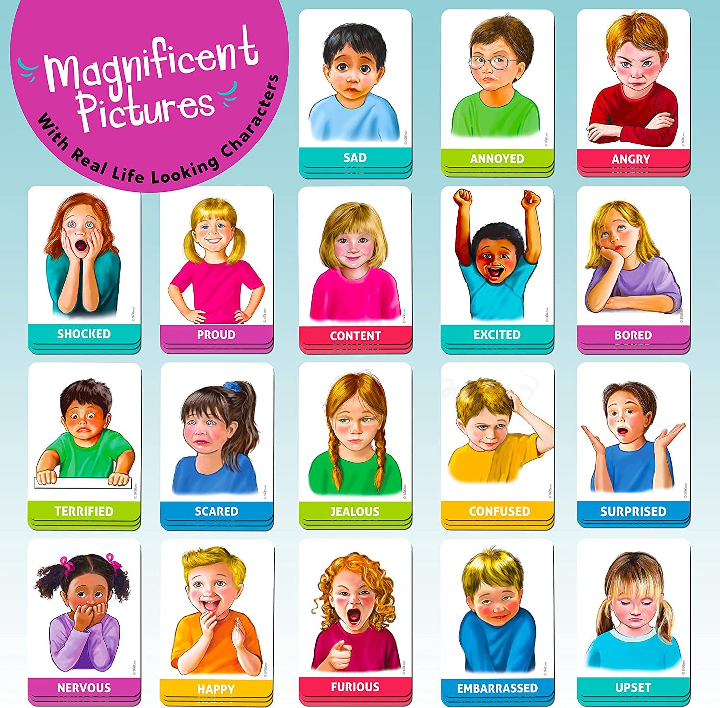 Social Emotional Learning Activities, Emotions and Feelings Game for Social Skills, Therapy and Counseling Game for Kids, Speech Therapy Autism Game, Happy or Not Board Game, ADHD Tools