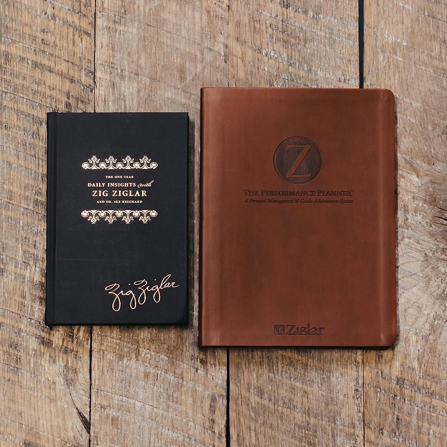 The Performance Planner and the One Year Daily Insights Devotional By | Daily Planner Journal and Devotional For Daily Weekly Monthly and Yearly Goal Setting