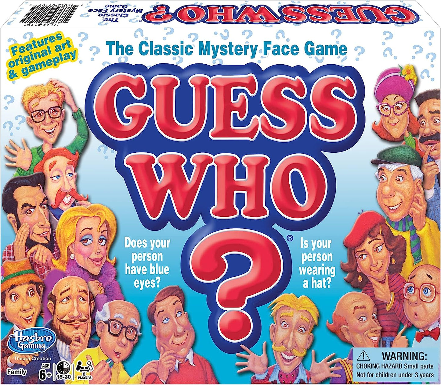 Guess Who? Board Game,2 Players, Multicolor (1191)