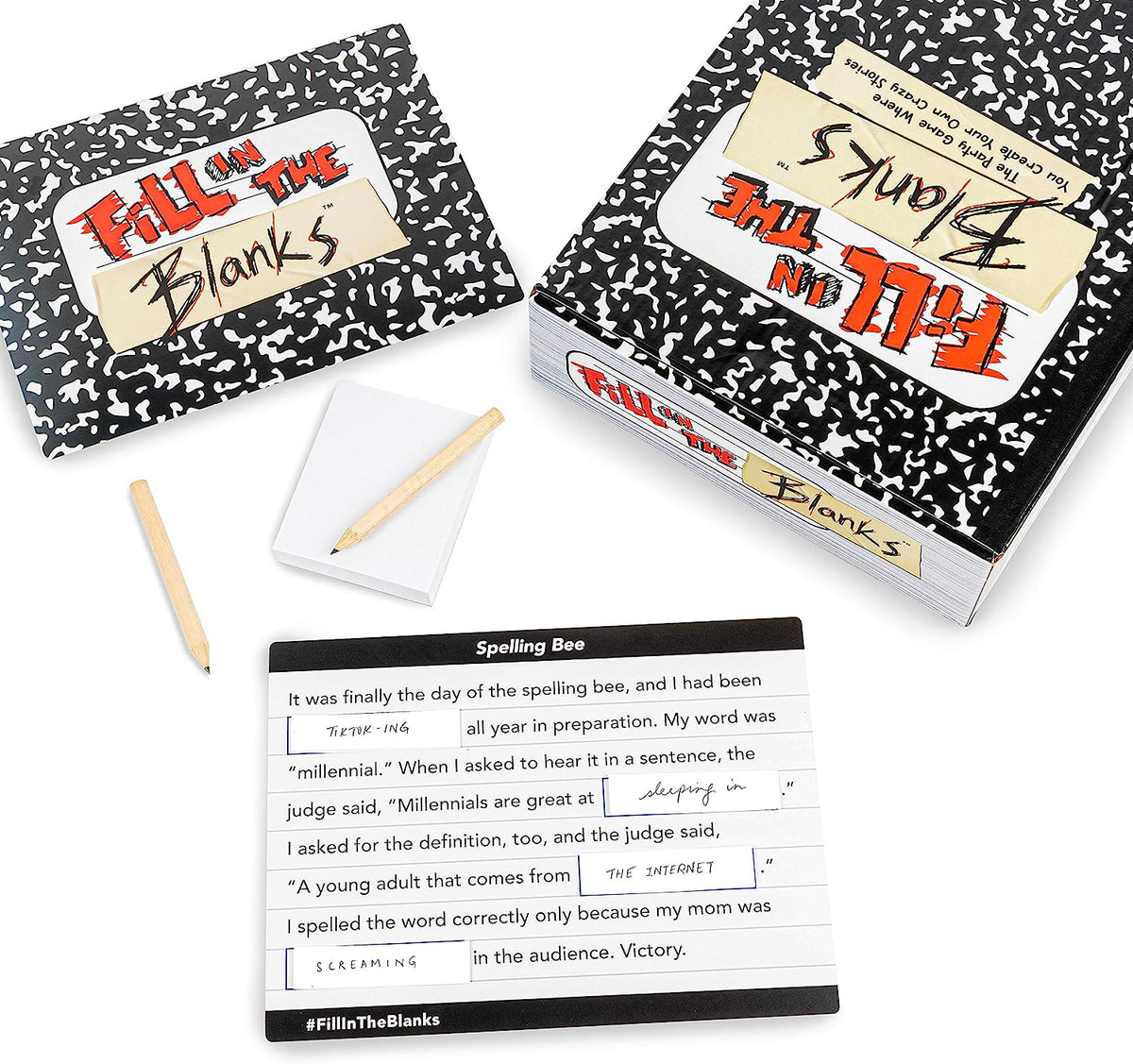 Fill in The Blanks - The Family Game Where You Create Your Own Stories Family
