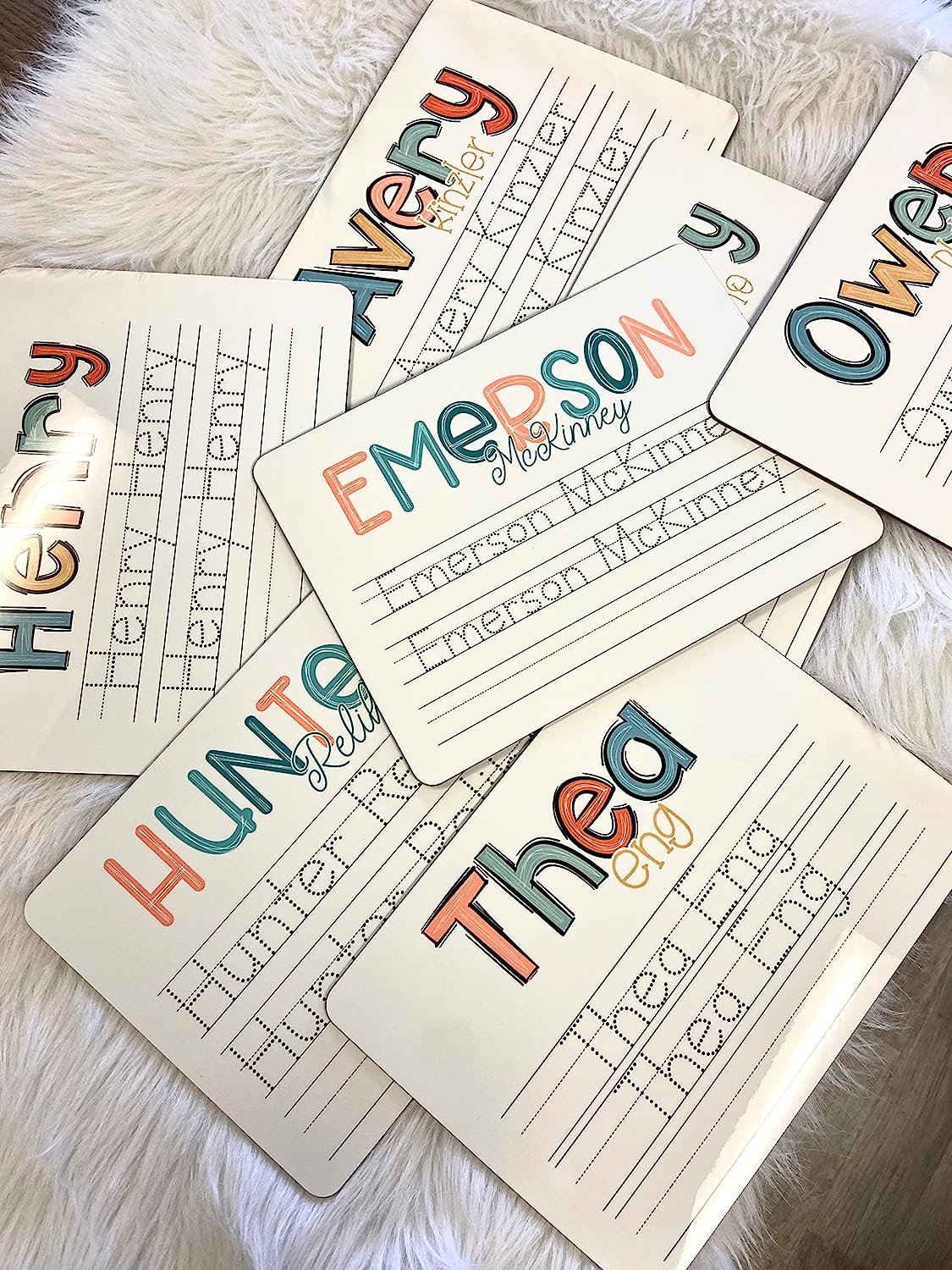 Name Practice Trace Board, I can write my name, Educational Tracing Boards, Dry Erase Board, Letter Tracing Board, Learning