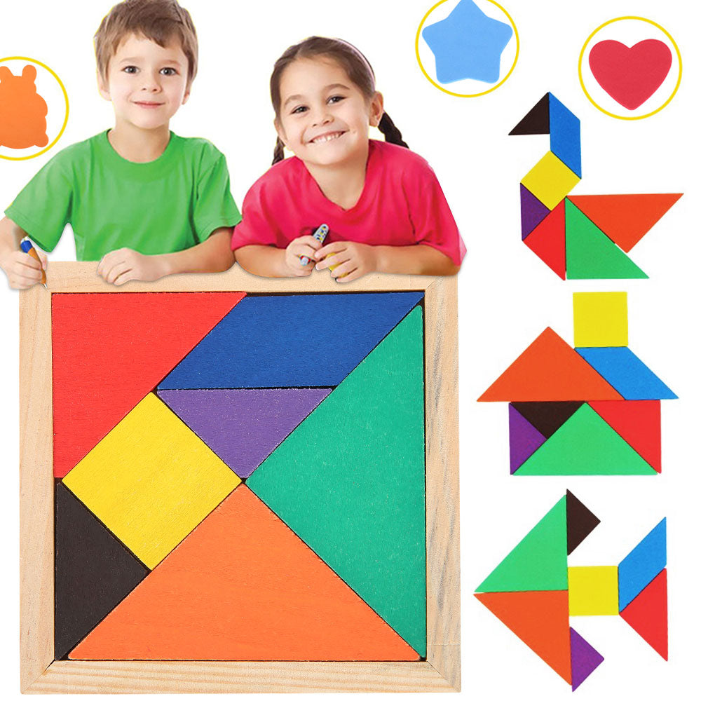 Wooden Jigsaw Board Math Toys For Children