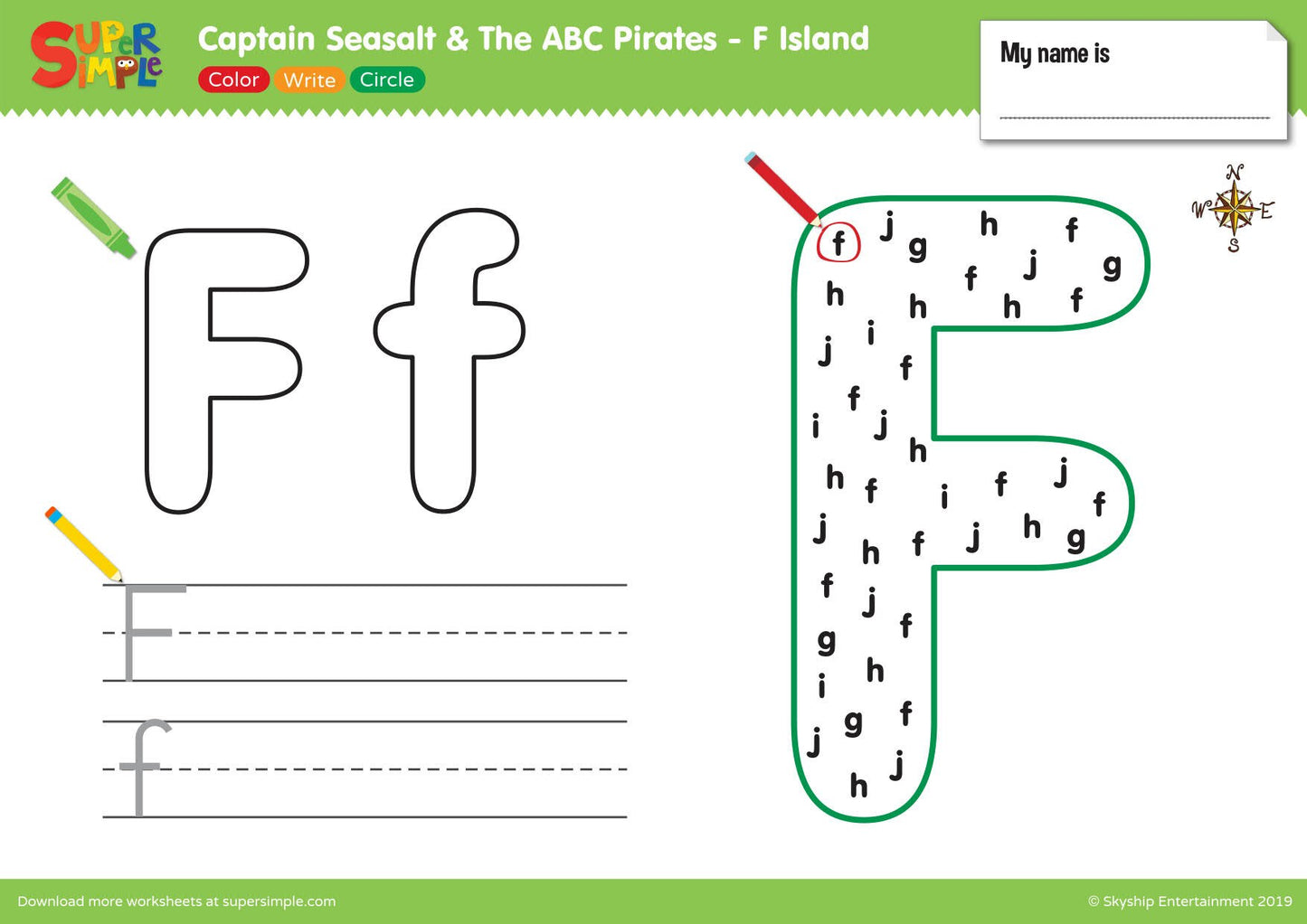 26 Letters A-Z Alphabet Digital Connection Practice Paper