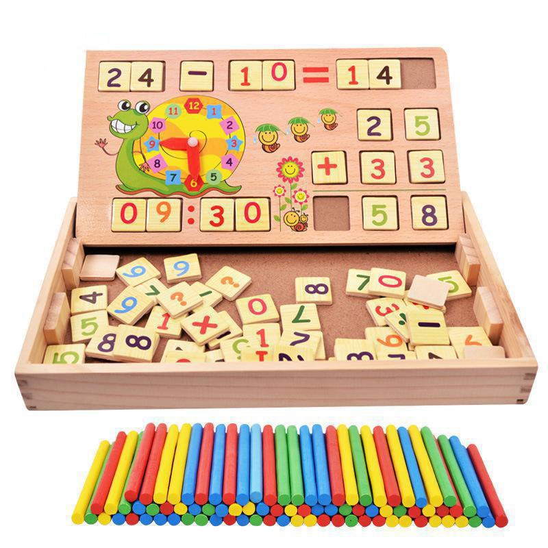 Clock Digital Math Toys