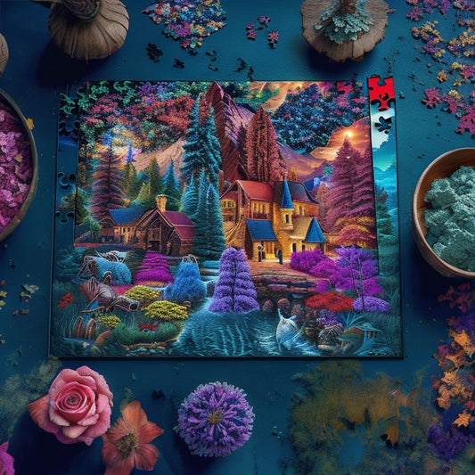 Challenge your mind with stunning and challenging jigsaw puzzles for adults. Discover beautiful designs that will captivate and entertain you. Click here to start puzzling!