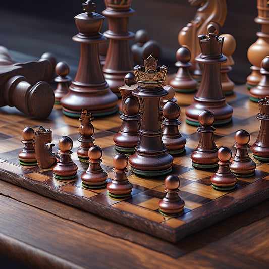 Experience the timeless allure of chess with our magnetic wooden chess set! Immerse yourself in strategic battles and elevate your game to new heights. Click now!