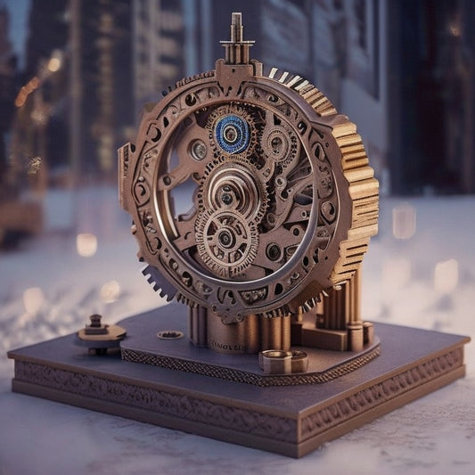 Discover the mesmerizing world of 3D printed clock movements and gear tables. Uncover the intricate details of this mechanical wonder. Click now!