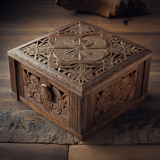 Discover the art of mindfulness with our large wooden puzzle boxes. Challenge your mind and unlock the secrets within! Click to explore now.