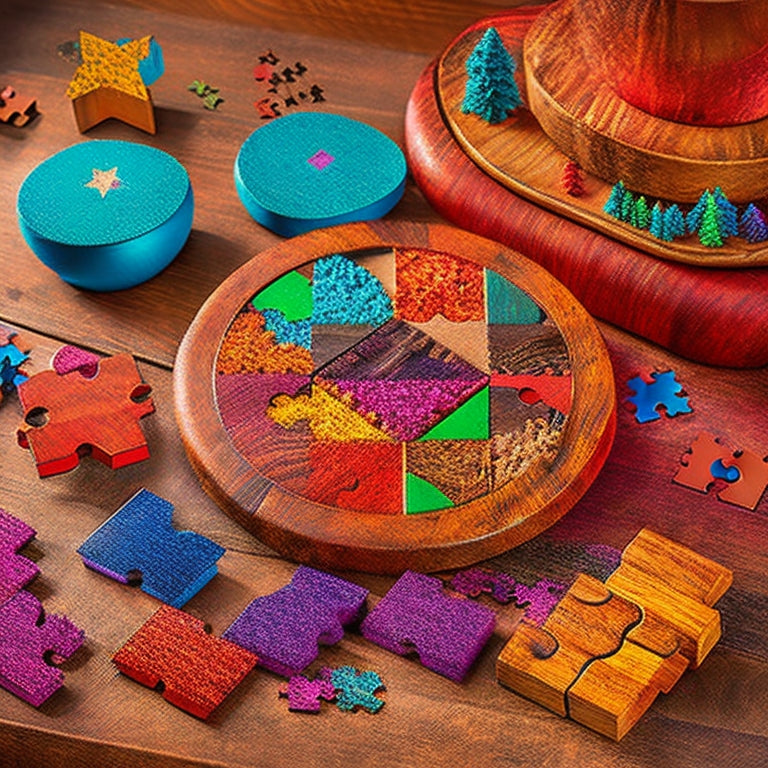 Discover the joy of puzzle play with our affordable wooden puzzles for adults. Challenge your mind and relax with these captivating and budget-friendly brain teasers today!