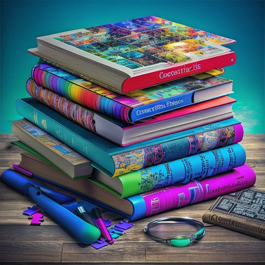 Boost your word IQ and challenge your mind with our engaging collection of word puzzle books. Get ready to unravel the fun now!