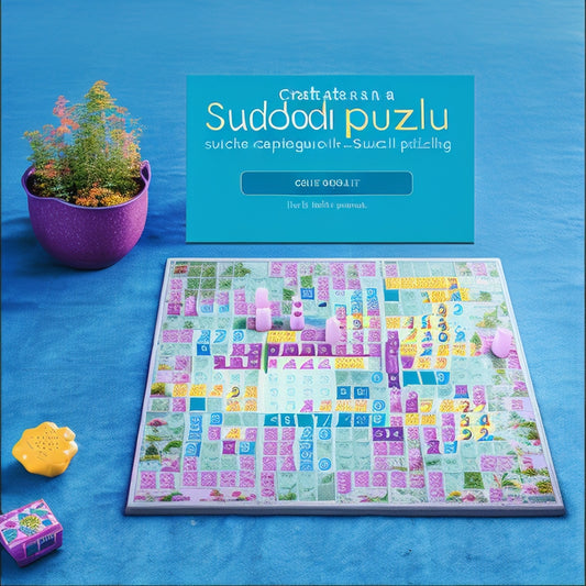 Boost your brain power with large print Sudoku puzzles. Challenge yourself and have fun while improving your cognitive skills. Click now for a mental workout!