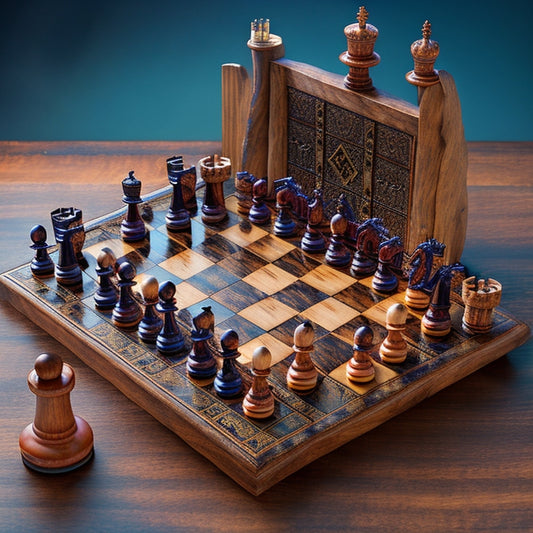 Discover the ultimate chess set for passionate players. Experience the magnetic magic and elegance of our wooden chess board set. Click now for a captivating game!