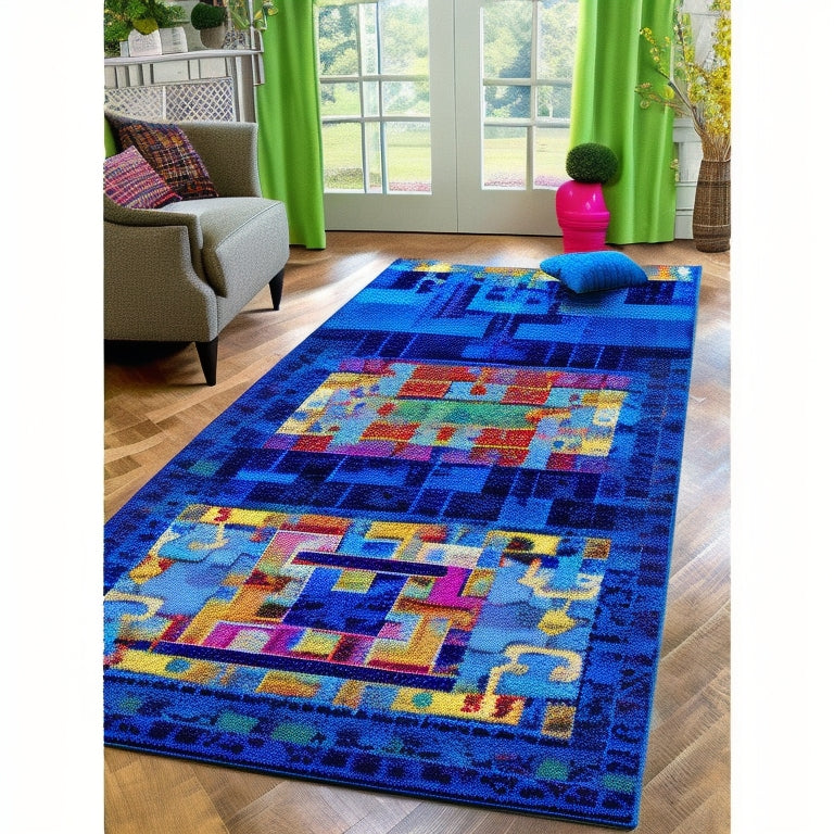 Discover the perfect area runner rug for your kids! Engage them in a logic puzzle game and watch as they learn words in a fun and interactive way.
