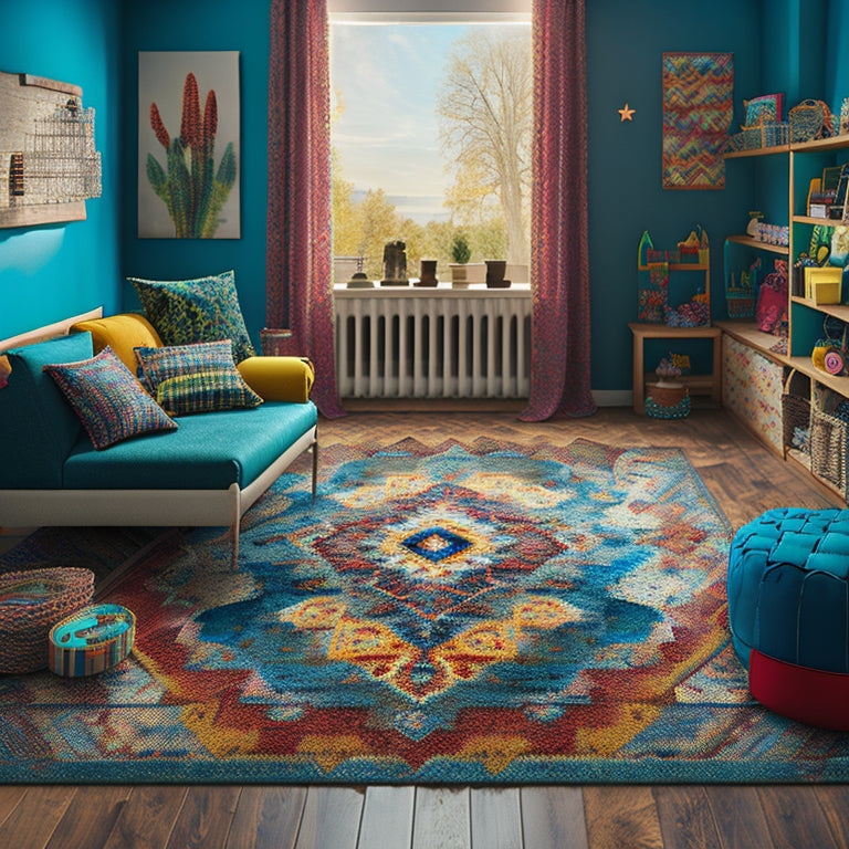 Transform your child's space into a whimsical wonderland with boho rugs! Unlock their imagination and learning potential with this playful logic puzzle game. Click now!