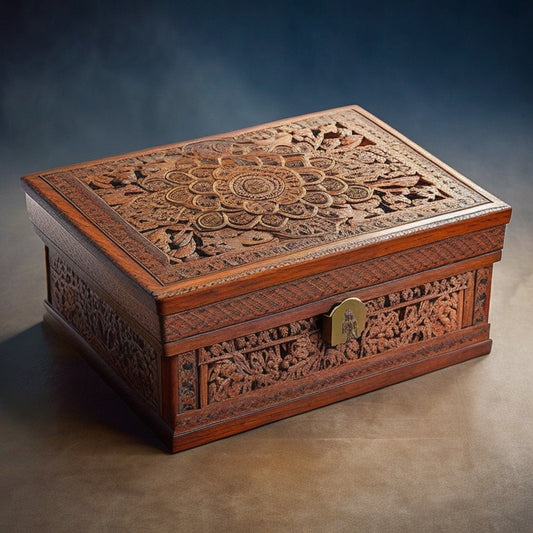 Unlock the Ultimate Challenge: Discover the mind-boggling world of Hard Puzzle Box! Get ready for endless fun and unravel this complex wooden masterpiece today!