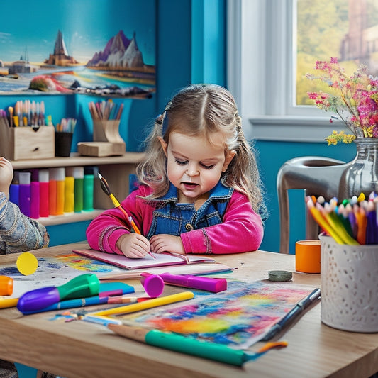 Discover engaging art activity books for preschoolers that combine creativity and puzzle-solving. Get your little ones excited about learning through interactive play.