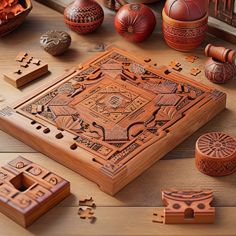 Discover the ultimate brain teaser! Affordable wooden puzzles for adults, perfect for hours of captivating puzzle play. Don't miss out on the fun - click now!