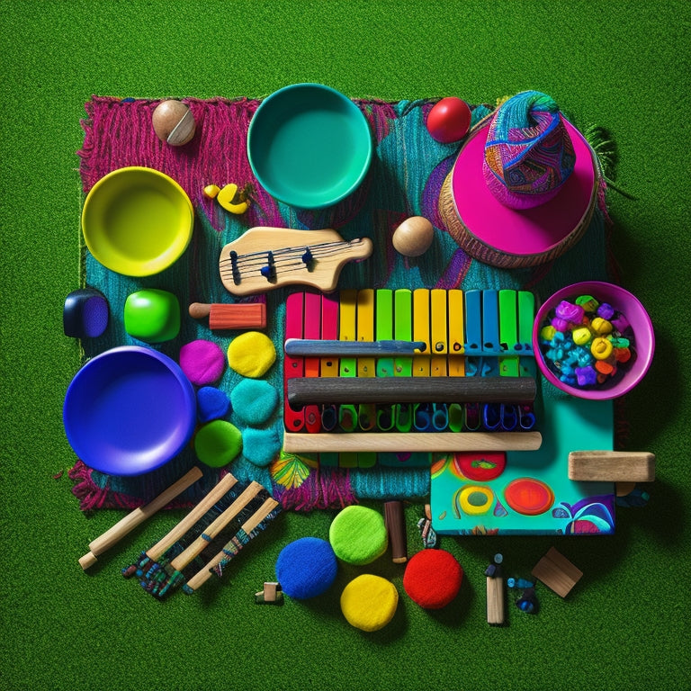 Discover the perfect set of musical instruments for your little one's playtime! Watch as they unleash their inner musician with our toddler musical instruments set.