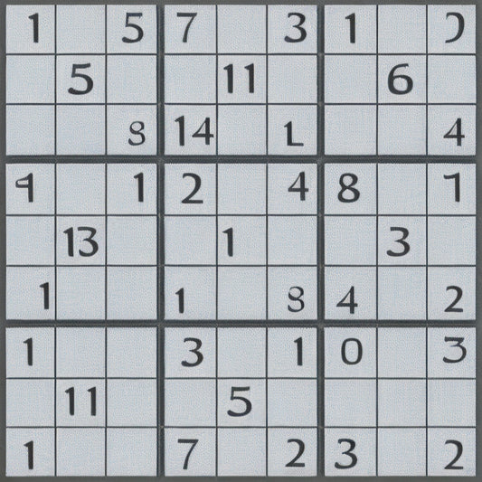 Unleash your puzzle-solving skills with our blank Sudoku grids! Fill them in for hours of mind-bending fun. Get ready to conquer the challenge!